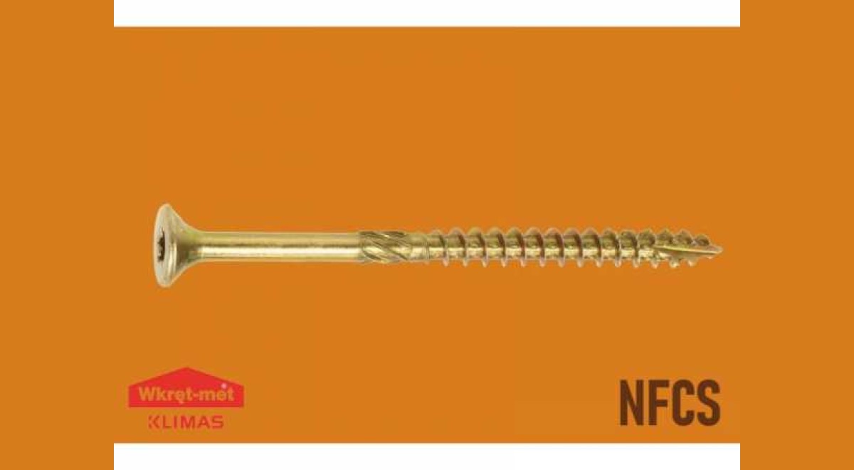 Nagyteljesítményű forgácslap csavar - 5 x 40 mm