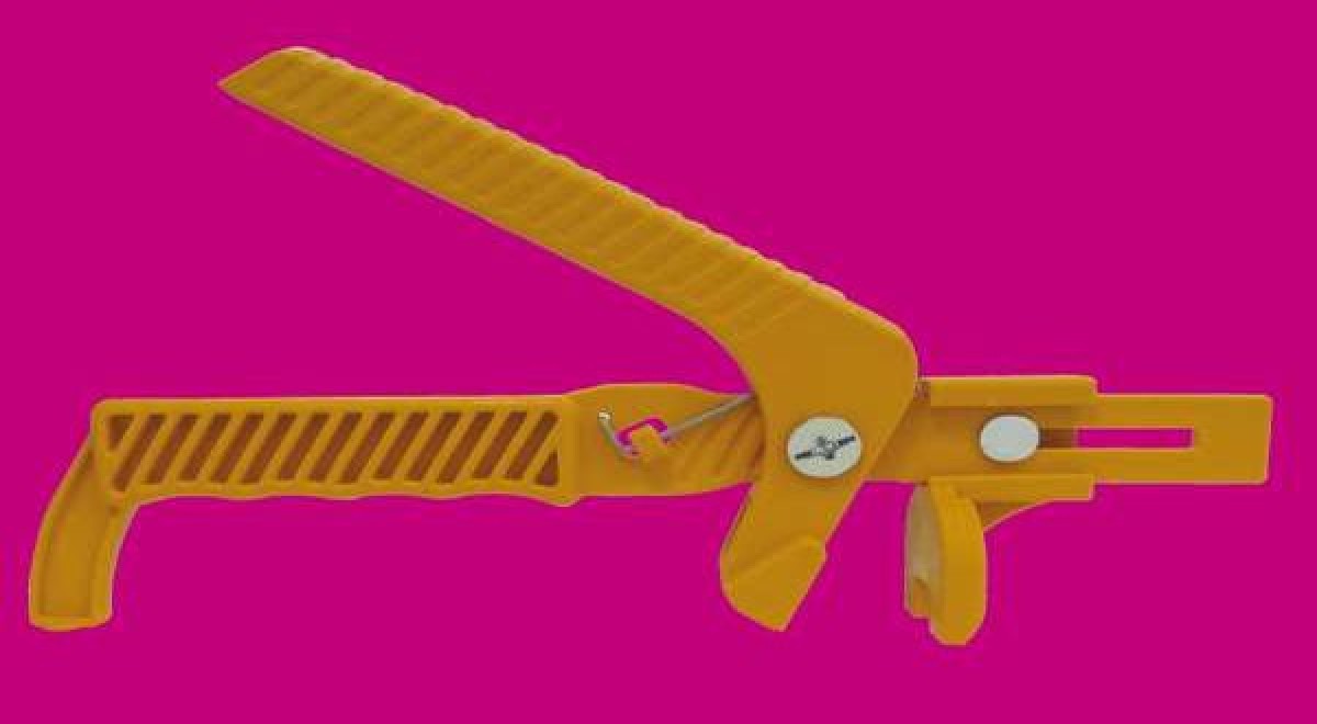 Burkolatszintező fogó