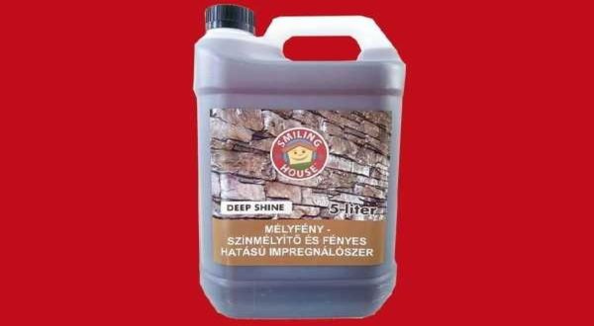 DEEP SHINE mélyfény,színmélyítő és fényes hatású kőimpregnáló - 5 liter