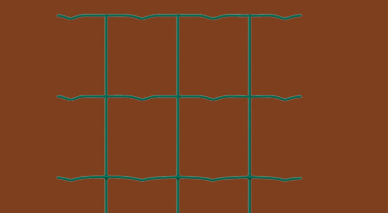 PROMOPLAST hegesztett, zöld, PVC bevonatos horganyzott acélháló