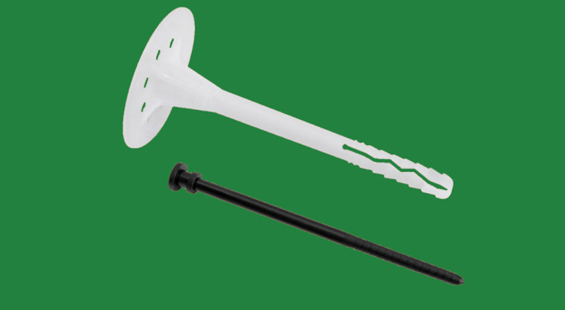 Műanyag dűbel nylon beütőszöggel