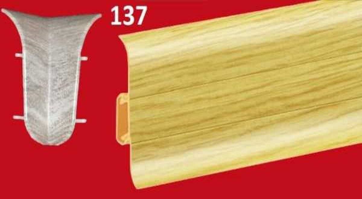 Parkettaszegély belső sarokelem - SLIM137