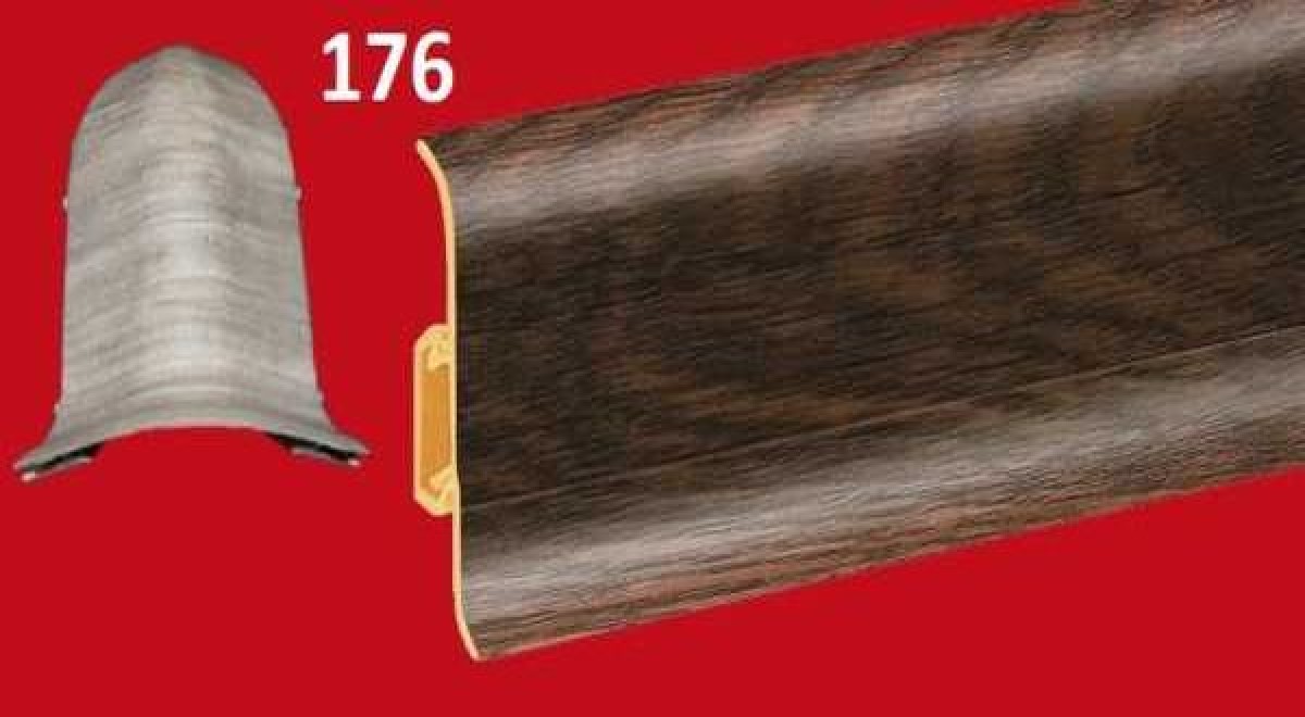 Parkettaszegély külső sarokelem - SLIM176