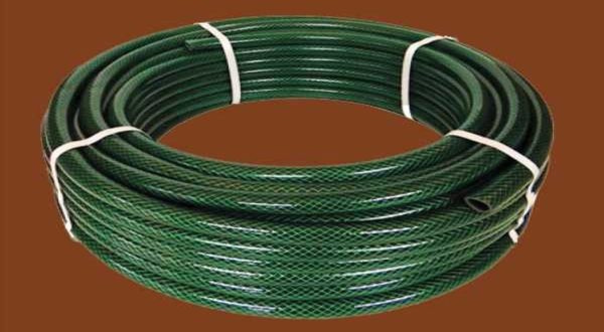 Standard szövetes PVC locsolótömlő - 3/4" - zöld