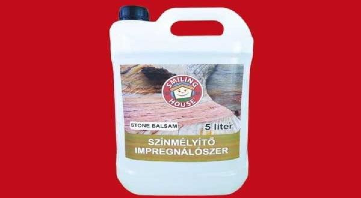 STONE BALSAM színmélyítő hatású kőimpregnáló - 5 liter