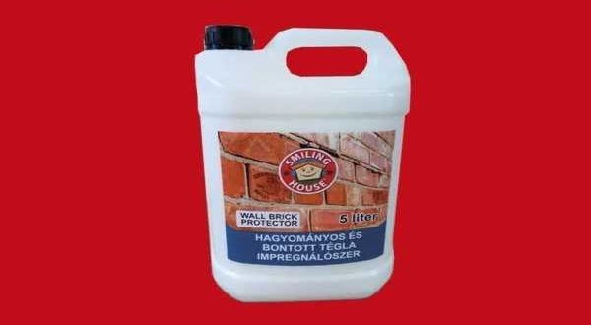 WALL BRICK PROTECTOR hagyományos és bontott tégla impregnáló - 5 liter