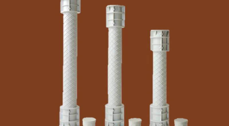 Zsalu távtartó végzárókkal